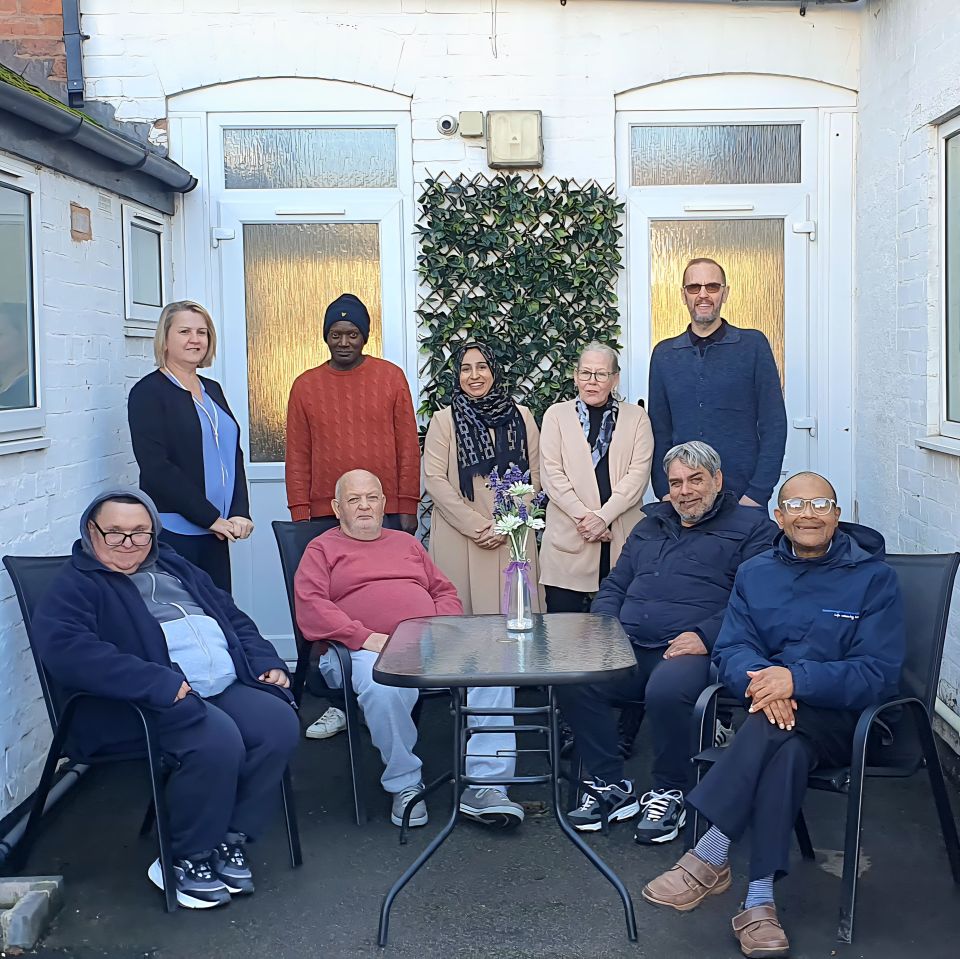 Staff & Residents Group Photo